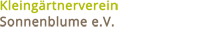 Kleingärtnerverein Sonnenblume e.v. logo