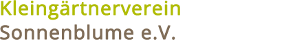 Kleingärtnerverein Sonnenblume e.v. logo